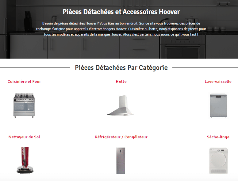 Pièces détachées Rosières