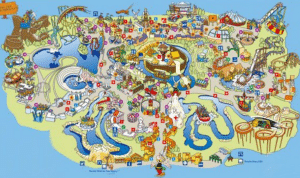 Plan du parc Astérix