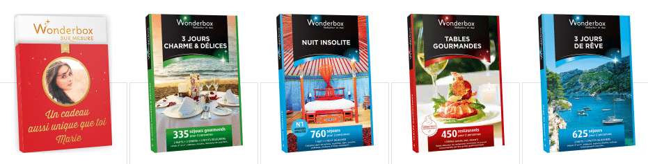 Coffrets Wonderbox
