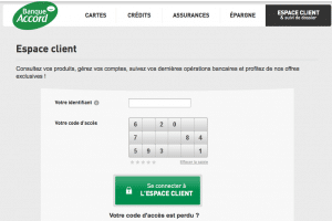 espace client banque accord