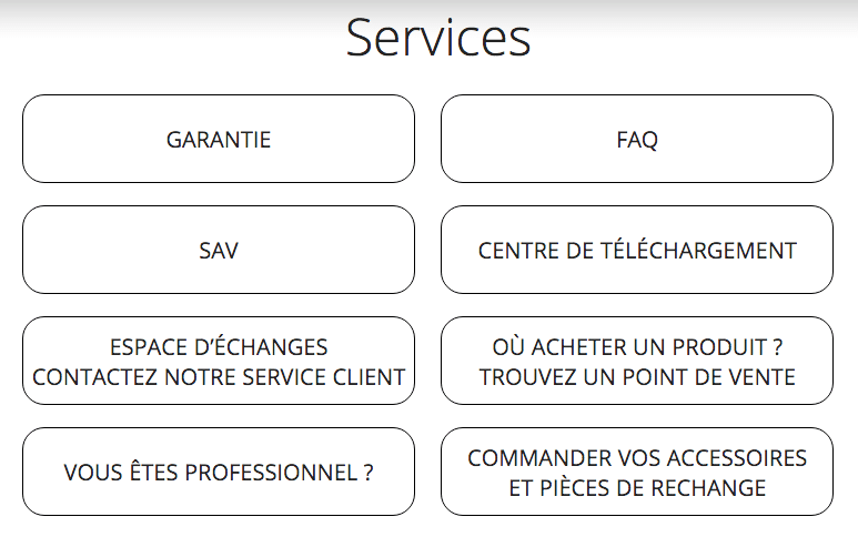 Espace Client Cuisinart