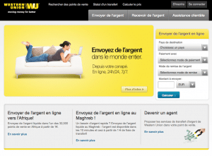 Site officiel Western Union