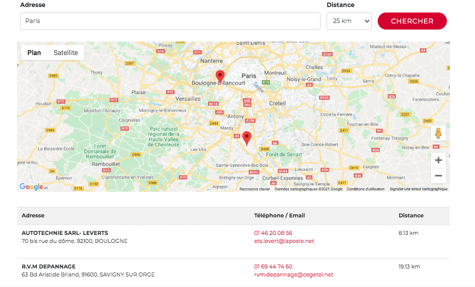 Centres Agréés Kenwood