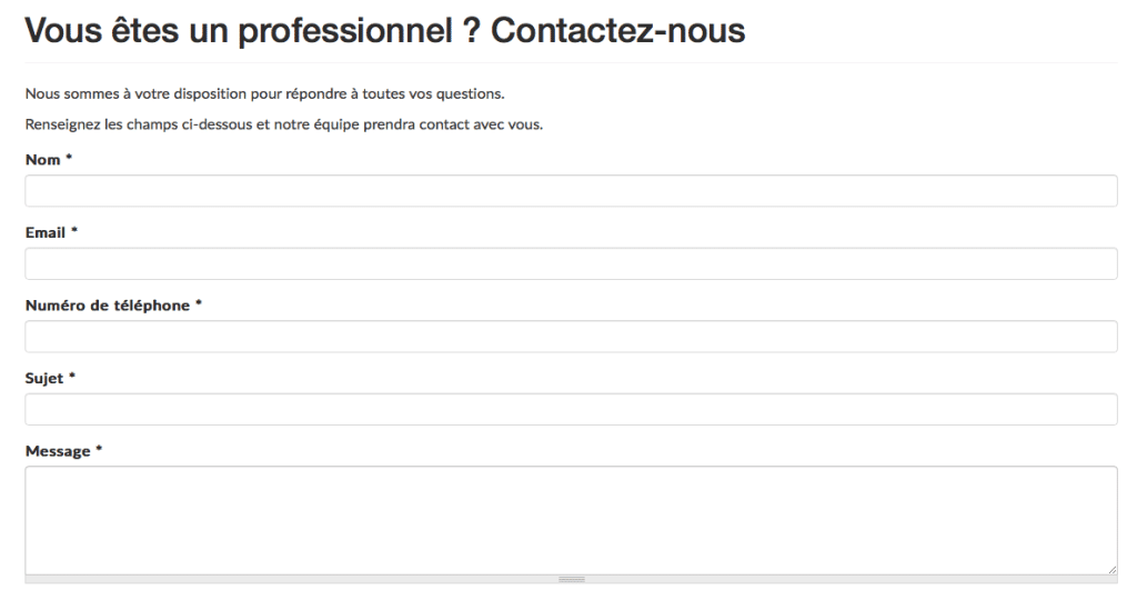 Formulaire Capitole Finance