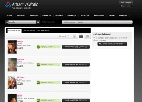 Page Attractive World