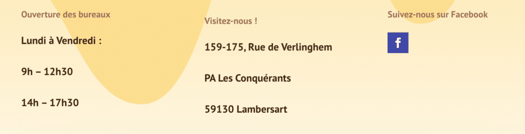 Coordonnées de contact de comptoirdesflandres.com