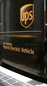 Camion de livraison Ups