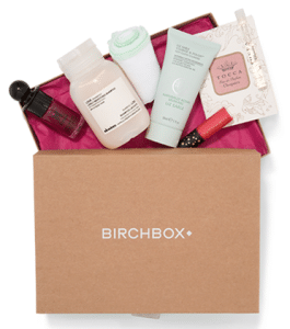 Exemple de coffret Birchbox