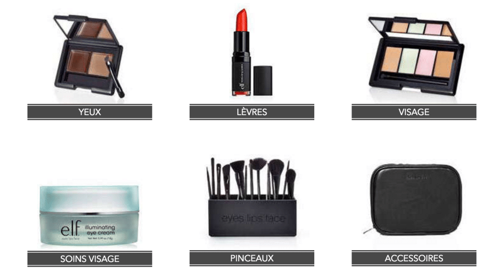Produits site Elf