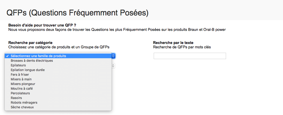 FAQ Braun