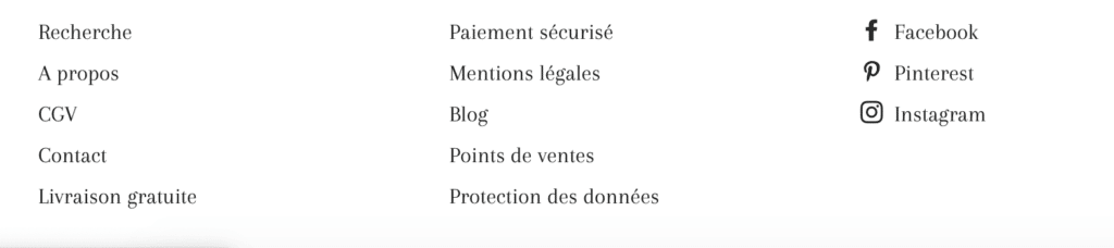 page contact Elise et moi
