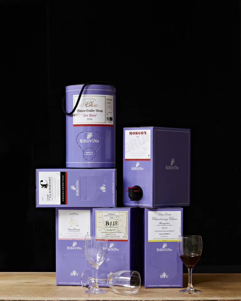 Exemples de produits vendus par la marque Bibovino