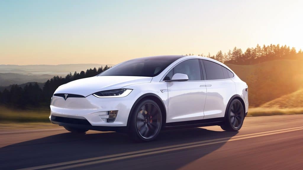 exemple d'un modèle de voiture Tesla