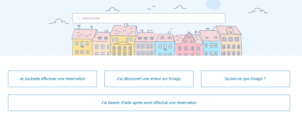 Centre Assistance Trivago