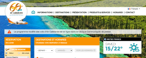 air caledonie site internet