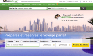 Site internet Tripadvisor