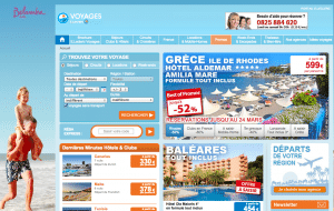 Site internet Leclerc Voyage