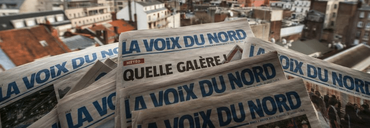 Photo journal La Voix du nord