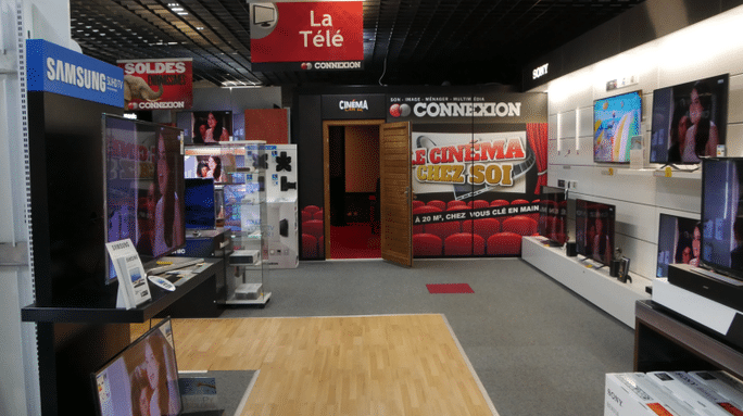 Rayons magasin Connexion