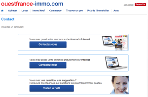 Contact Ouest France Immo