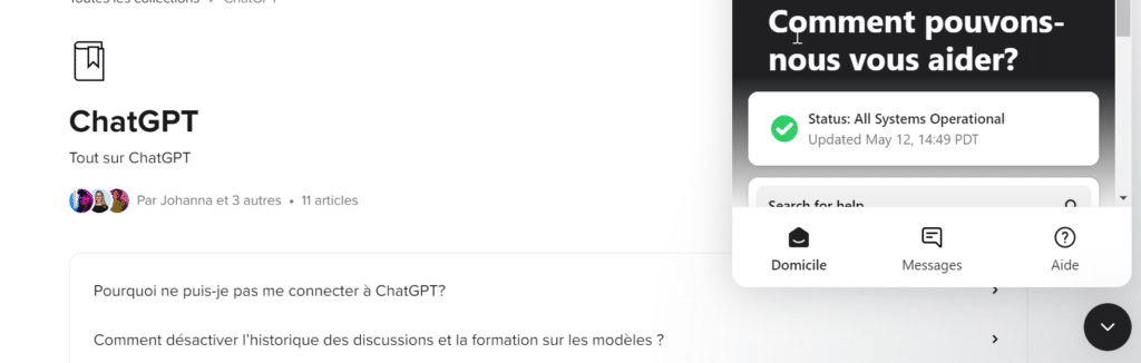 Chat en ligne Chat GPT