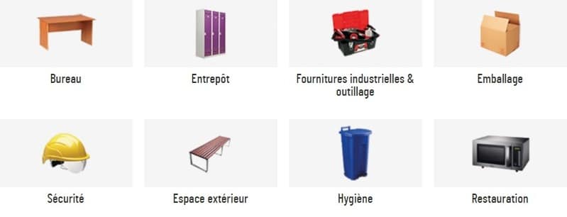 Exemples de services proposés par Manutan