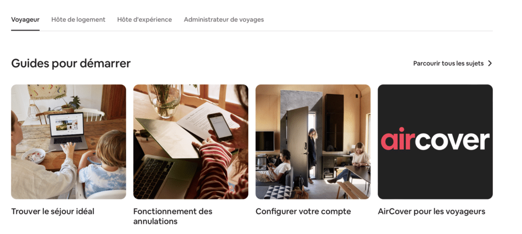 Centre d'aide Airbnb