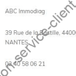 coordonnées de contact de ABC Immodiag
