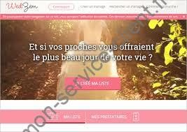 Aperçu du site web de Wedzem