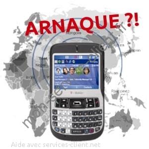 Arnaque telephone portable