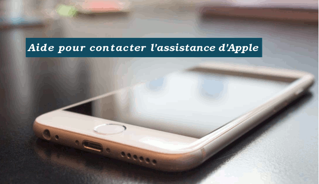 comment joindre le support d'Apple