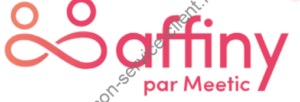 Logo Affiny par Meetic