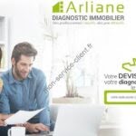 Aperçu du site web Arliane Diagnostic immobilier