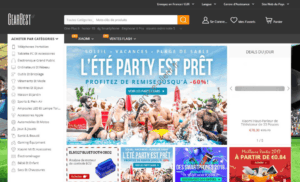 Aperçu du site web de Gearbest