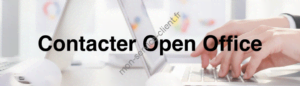 contacter Open Office