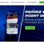 Aperçu du site web parions sport