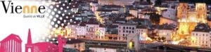 Vue aérienne de la ville de Vienne