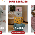 Exemple de produits cadeaux