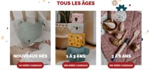 Exemple de produits cadeaux