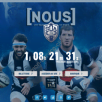 Aperçu du site web de Agen Rugby