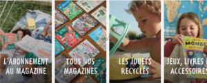 Abonnements proposés par les mini mondes