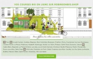 Aperçu du site web Les nouveaux robinson