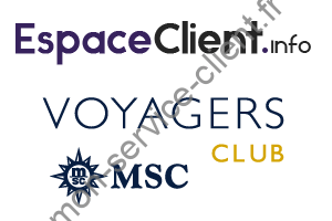 MSC Voyagers Club connexion à mon espace personnel