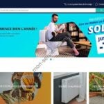 Aperçu de la plateforme de vente Manomano