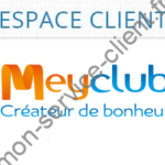 Meyclub mon compte: Céation de compte et connexion en ligne.