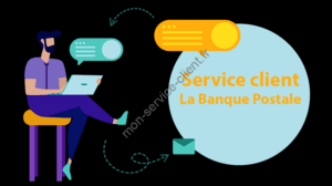 service client de la banque postale