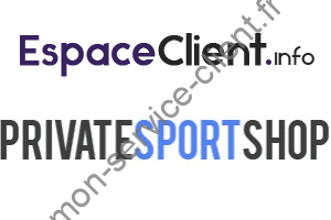 Private Sport Shop : mon compte et mes commandes
