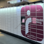 Aperçu d'un locker Mondial relay