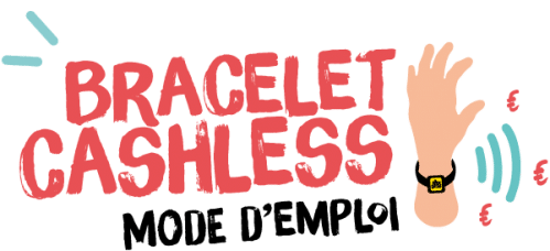 Logo officiel de la marque Cashless Rock