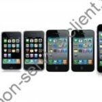 Les différentes versions de l'iPhone